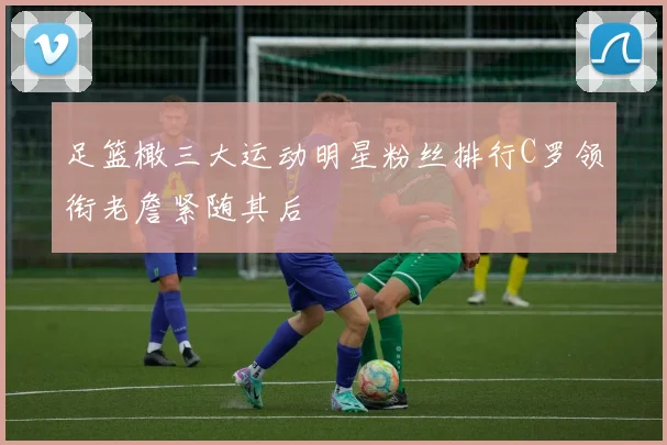 足篮橄三大运动明星粉丝排行C罗领衔老詹紧随其后